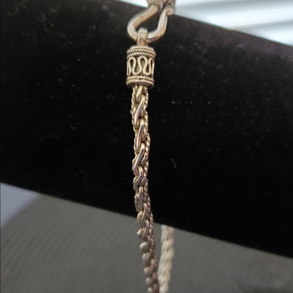 Sterling Silver Bracelet Bali-Style 8.5” - Picture 2 of 15